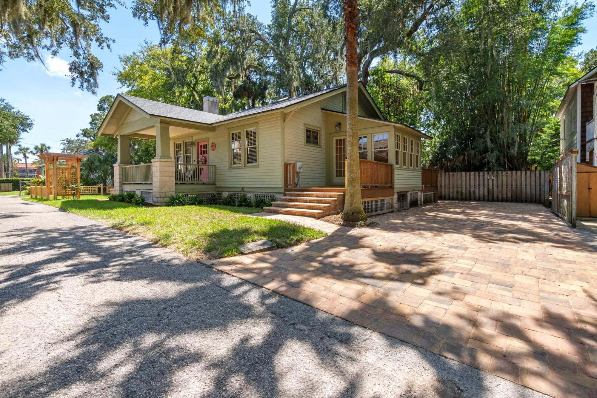 Flagler Cottage - 1 Block To Historic District St. Augustine Bagian luar foto